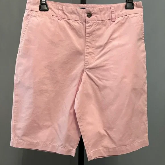 Boys Pale Pink Polo Chino Shorts - Picture 2 of 7